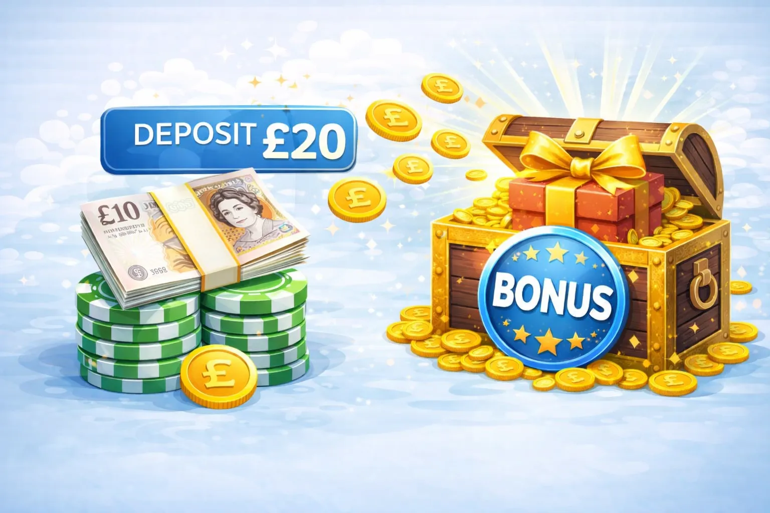 Deposit £20 Get Bonus